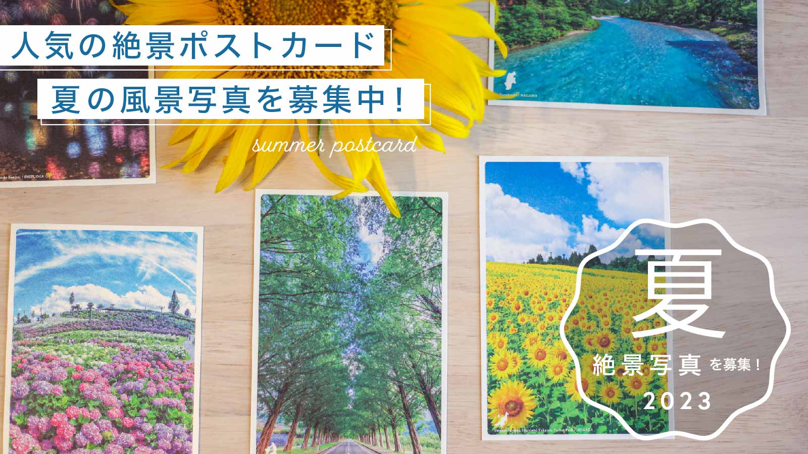 夏の絶景ポストカード